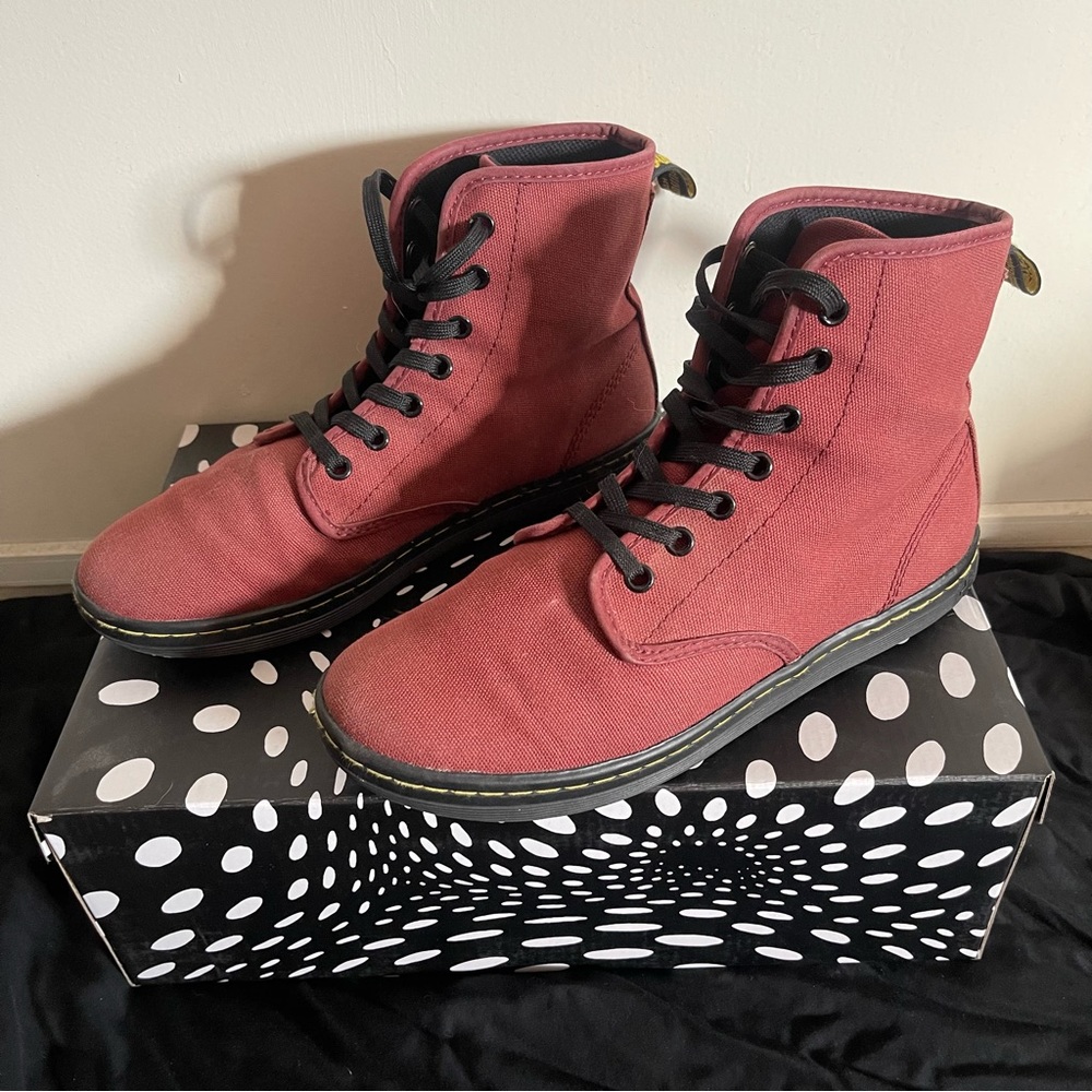 Canvas Doc Martens W9.5 M8